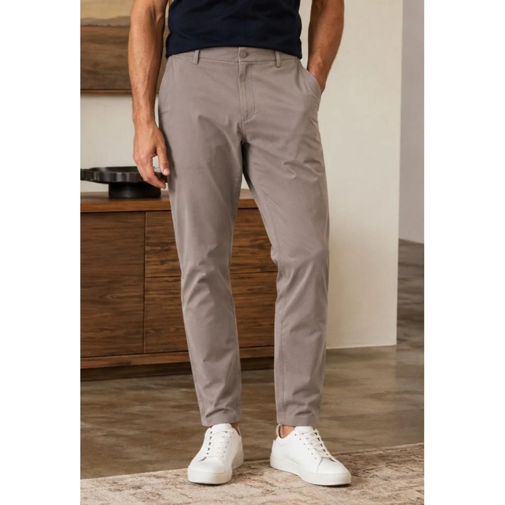 Jack Archer Jetsetter Tech Pants Slim Fit 38 x 30 Oak Khaki Travel Performance - Picture 1 of 12